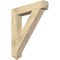 Ekena Millwork Traditional Arts & Crafts Rough Sawn Bracket, Douglas Fir, 6"W x 36"D x 42"H BKT06X36X42TRA03RDF - alternate 1